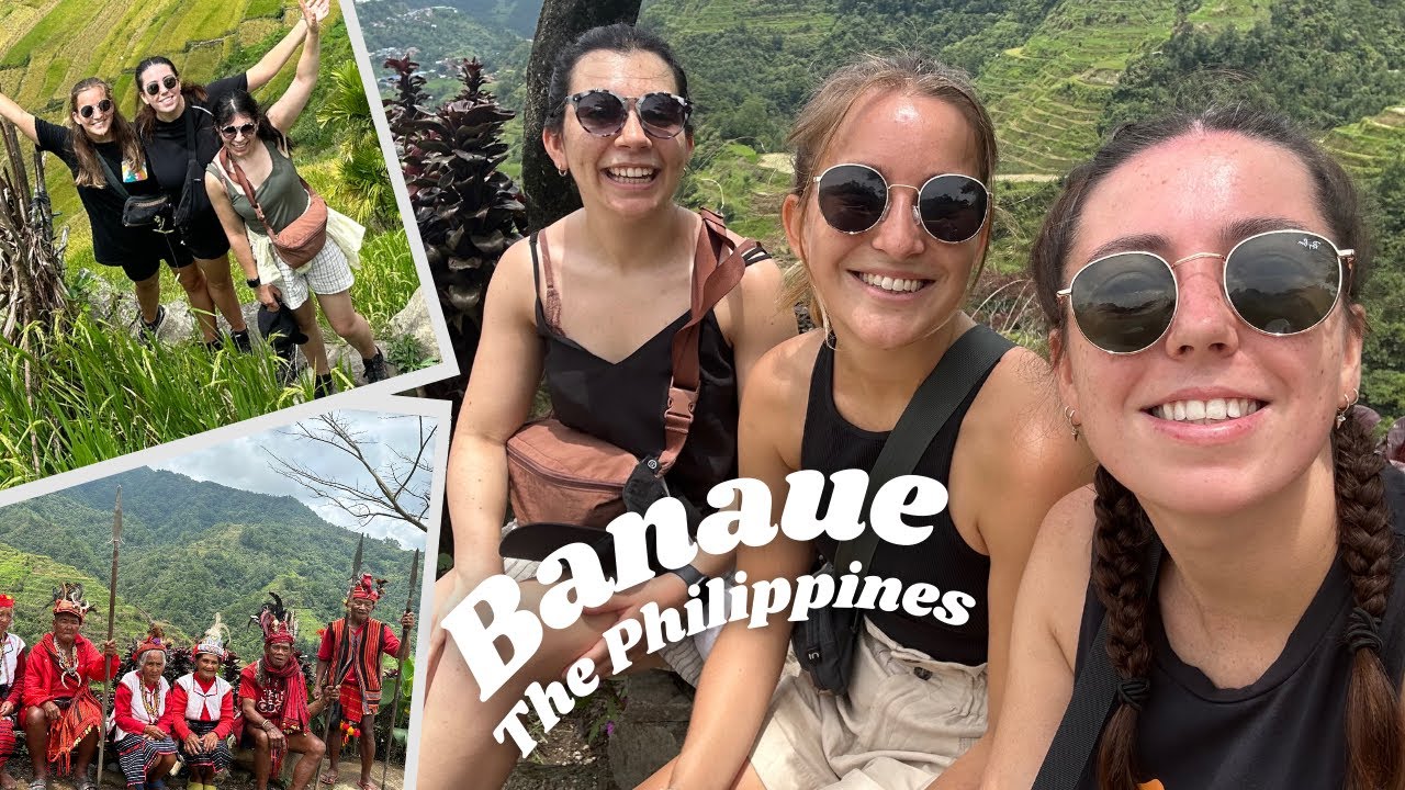 ARRIVING IN THE PHILIPPINES! ✈️ | Exploring the Banaue rice terraces 🌾 (8th wonder of the world?!)