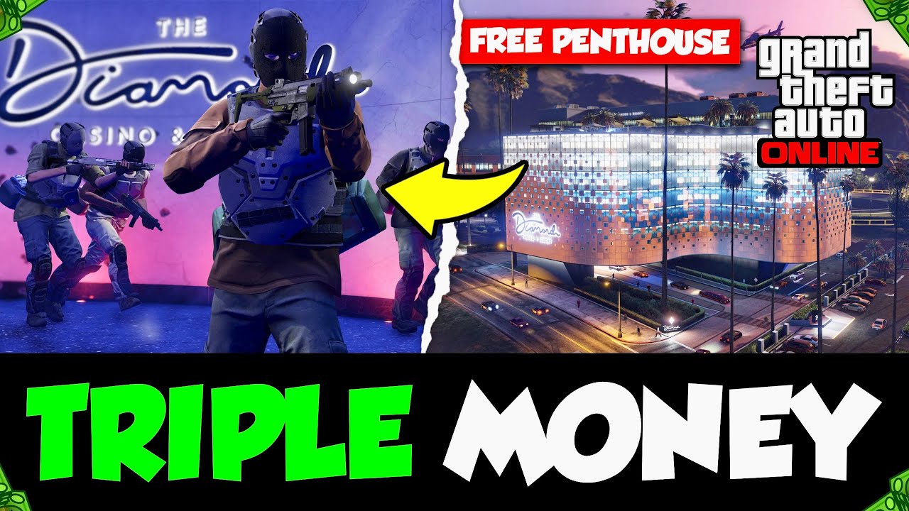 NEW GTA 5 ONLINE WEEKLY UPDATE! (CASINO Heist Bonuses, FREE Penthouse & Much More)