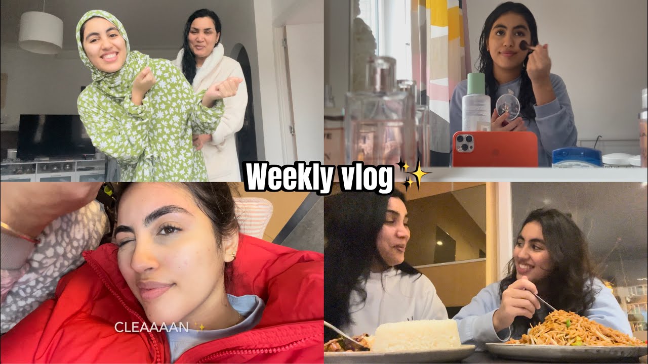 VLOG 2 JOUR AVEC MOI JE FAIT ENFINNN MES SOURCILS 🥹+ j’invite mes copines pour le ftourrrr