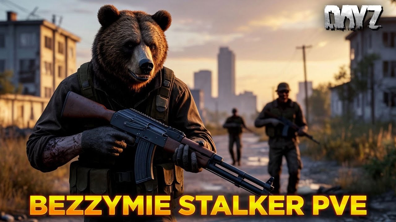 DayZ PVE ОБЗОР НОВОГО НЕОБЫЧНОГО СТАЛКЕР BezzymiePVE|Stalker Данж Арена