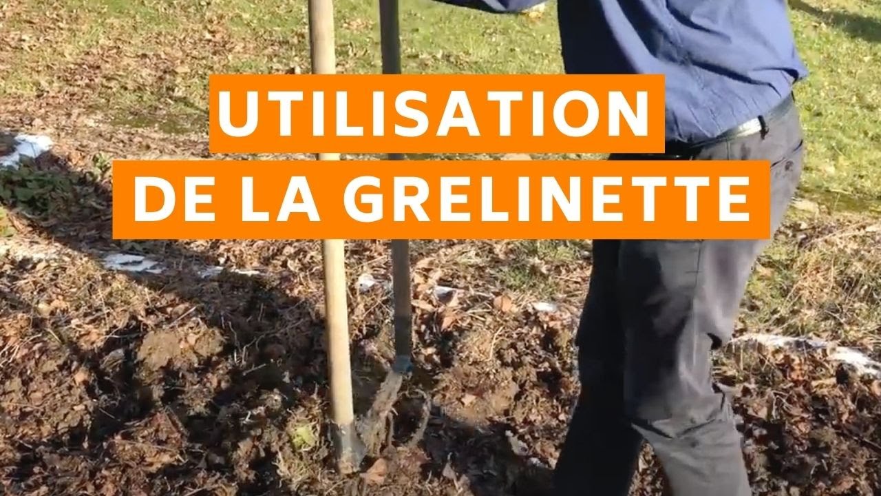 Comment utiliser une grelinette (jardinier en action)