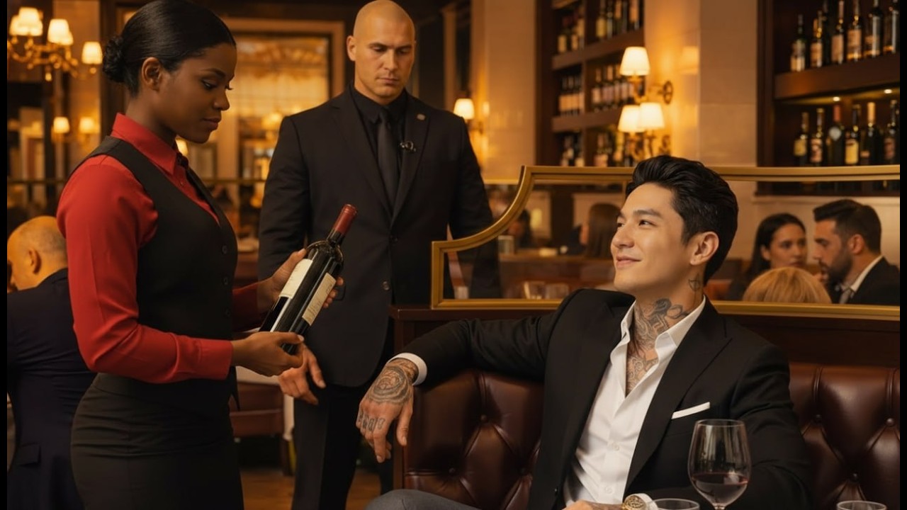 Korean Mafia Boss Insults Black Waitress, Startled When She Replies Perfectly and Calls Him Out