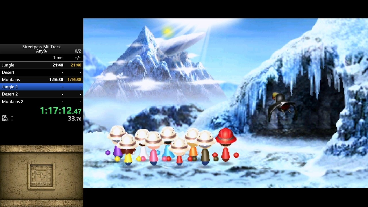 Steetpass Mii Treck Any% Speedrun in 1:41:25