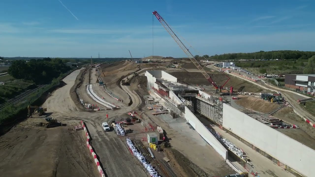 HS2 Copthall Tunnel East Portal | Breakspear Road South