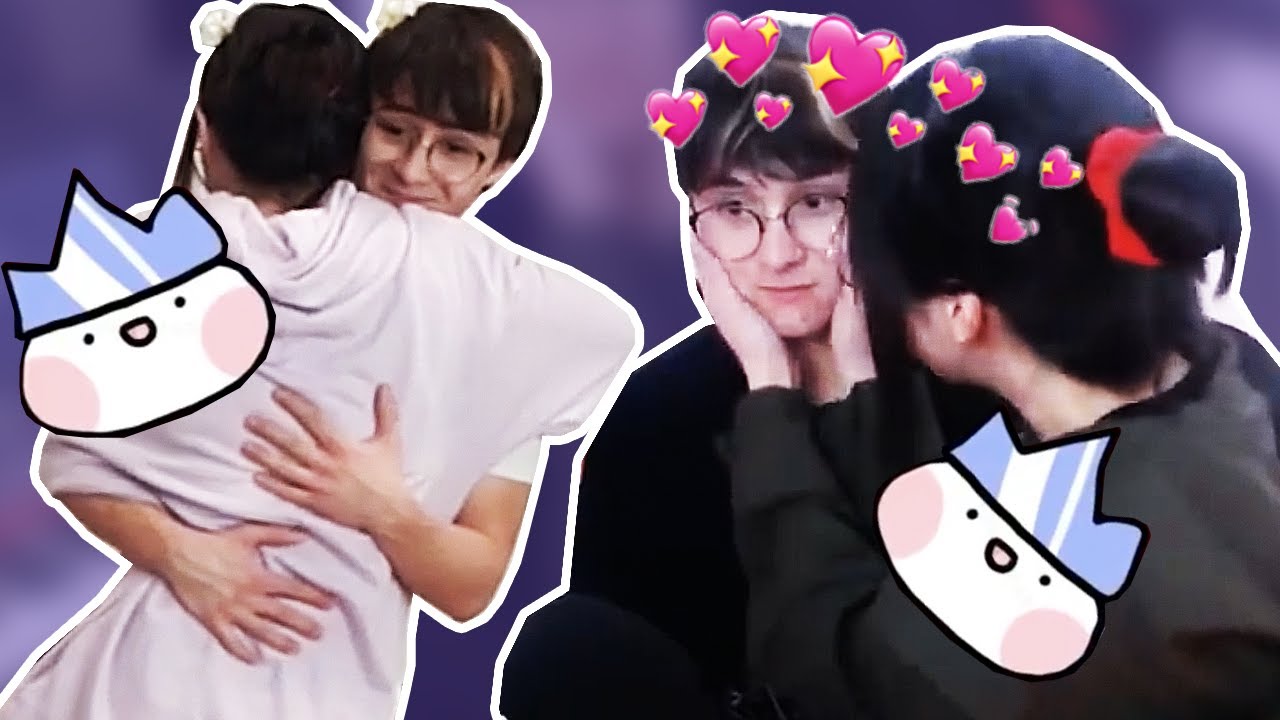 Cute 🥰Lilypichu says I LOVE YOU for Michael Reeves and kiss 😍+ Best Moments of Redoing Room
