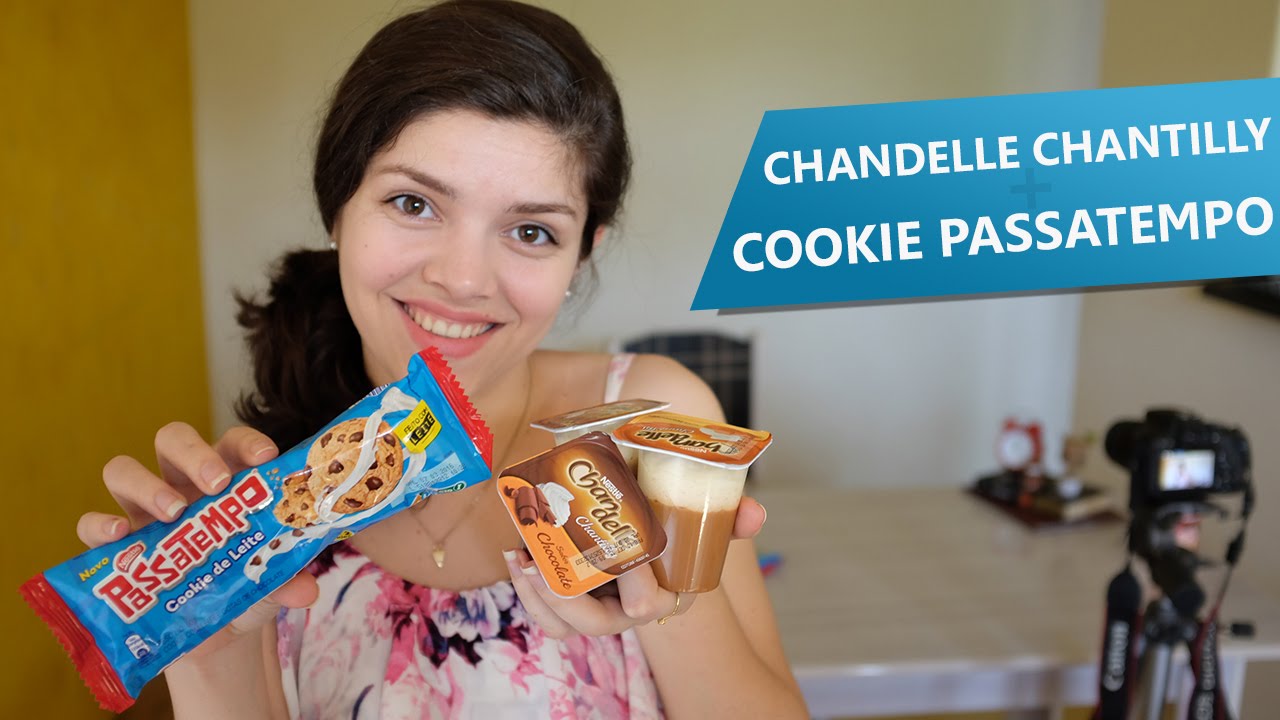 Novo Cookie Passatempo + Chandelle Chantilly | Testa pra Mim