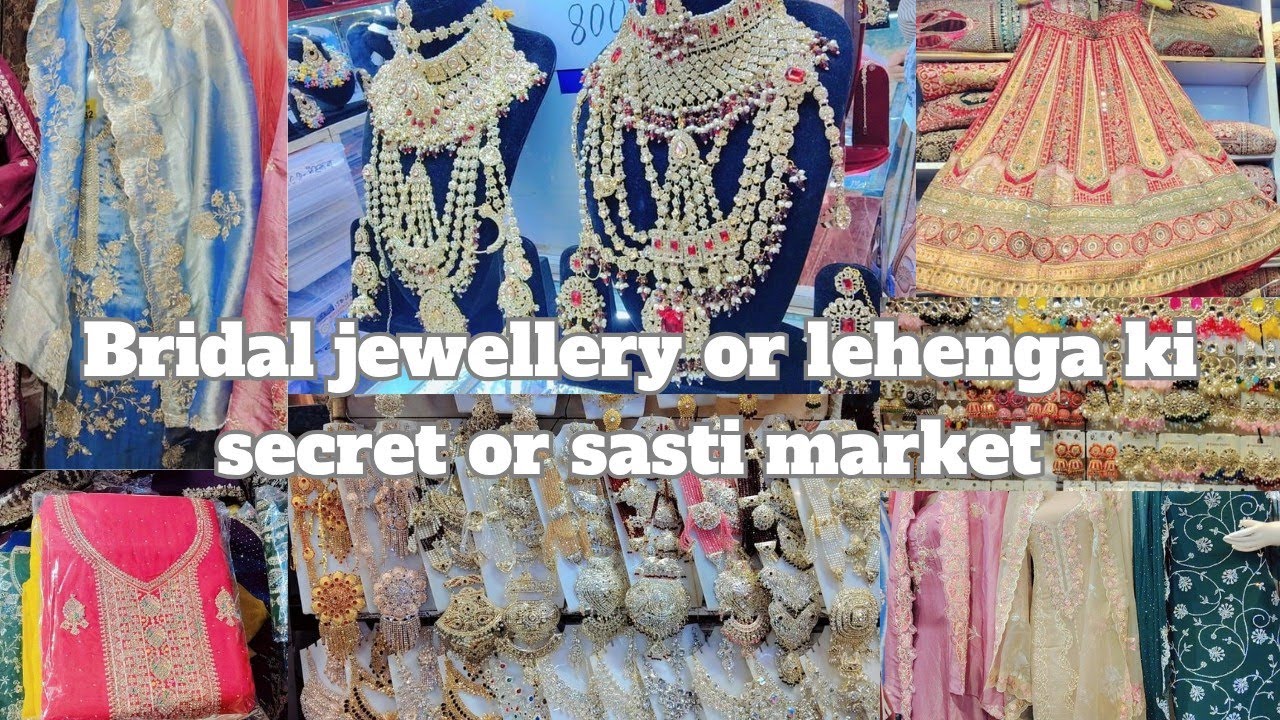 Seelampur market hidden bridal lehenga market #seelampur #market #weddingshopping 