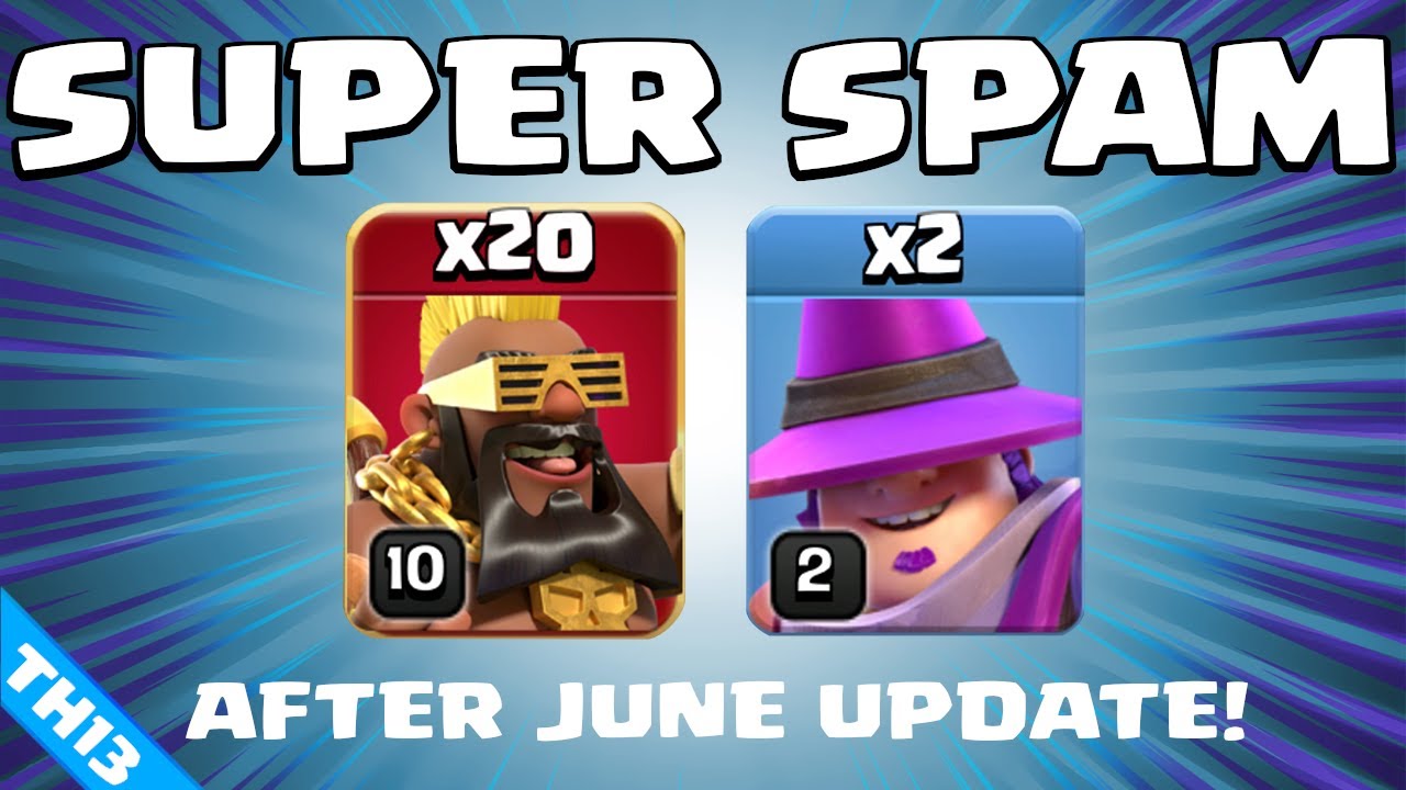New TH13 SUPER HOG RIDER attack is UNSTOPPABLE!!! Best TH13 Attack Strategy | Clash of Clans