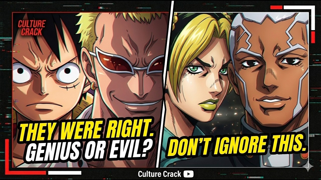 🏆 5 Villains that shaped my world view in Anime & Cartoons (One Piece, JoJo, & More!)