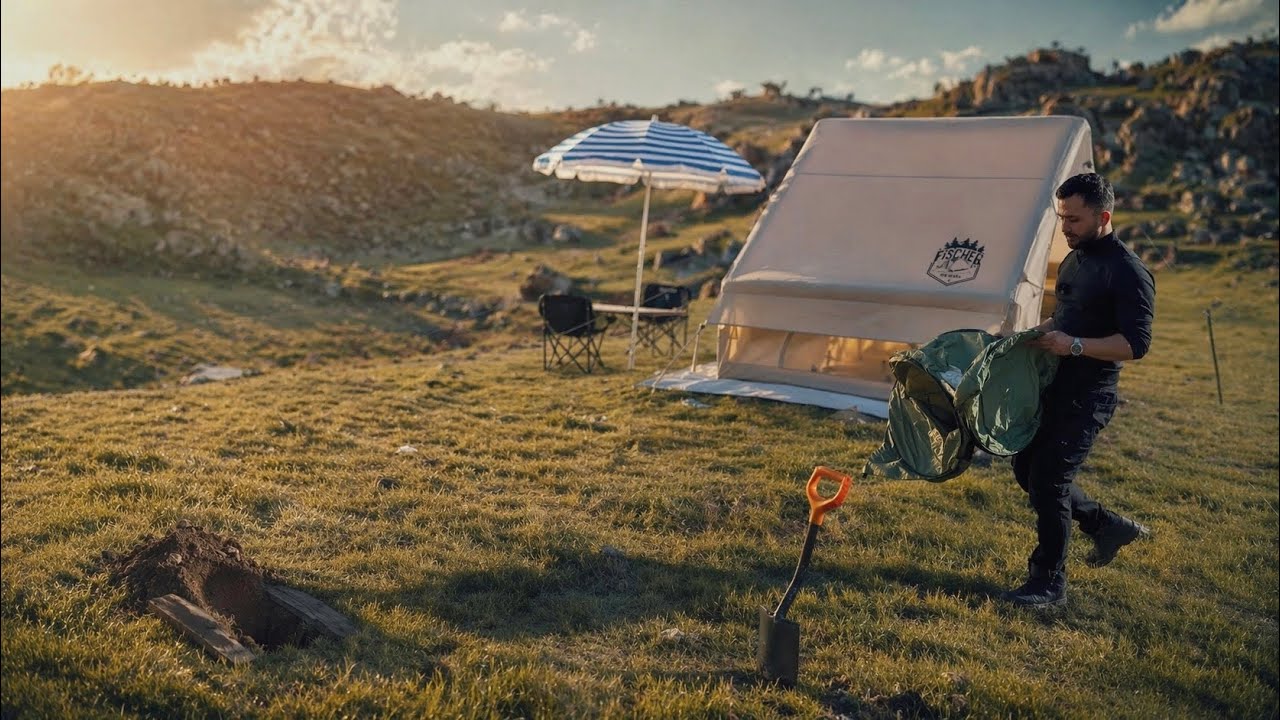 Annemle İlk Kampımız  | Gündüz Yaz Havası ☀️ Gece Buz Gibi Soğuk ❄️