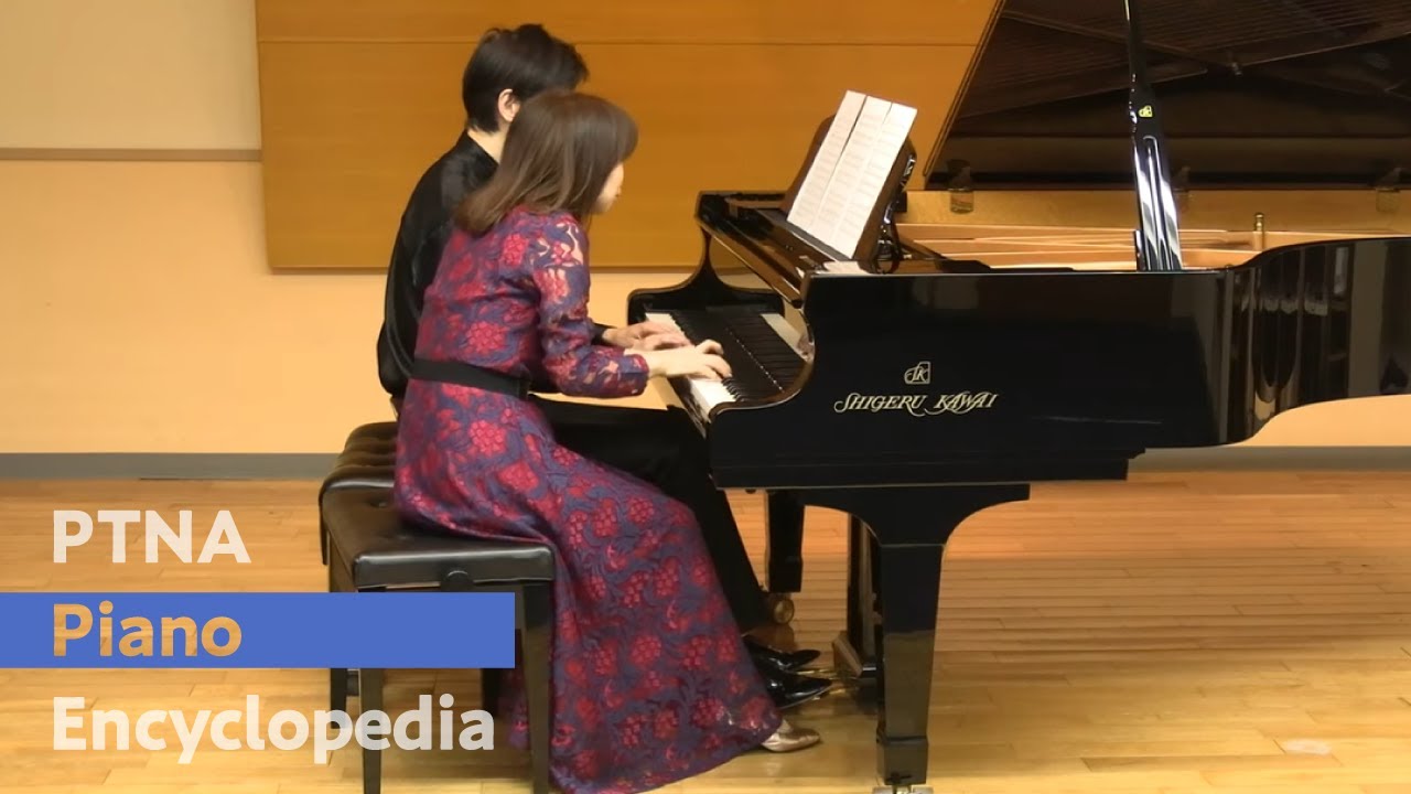 【連弾初級C 予選】秋元恵理子：雨つぶのダンス(2024ピティナコンペ課題曲) pf.伊賀あゆみ／山口雅敏（デュオ）:Iga, Ayumi/ Yamaguchi, Masatoshi