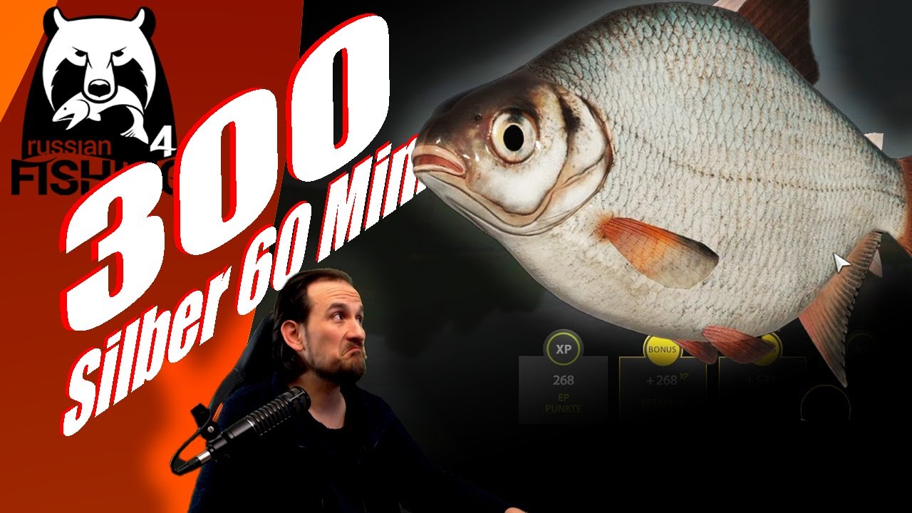 Russian Fishing 4 - GÜSTER - 300 Silber Am Wolchow auf Boilies