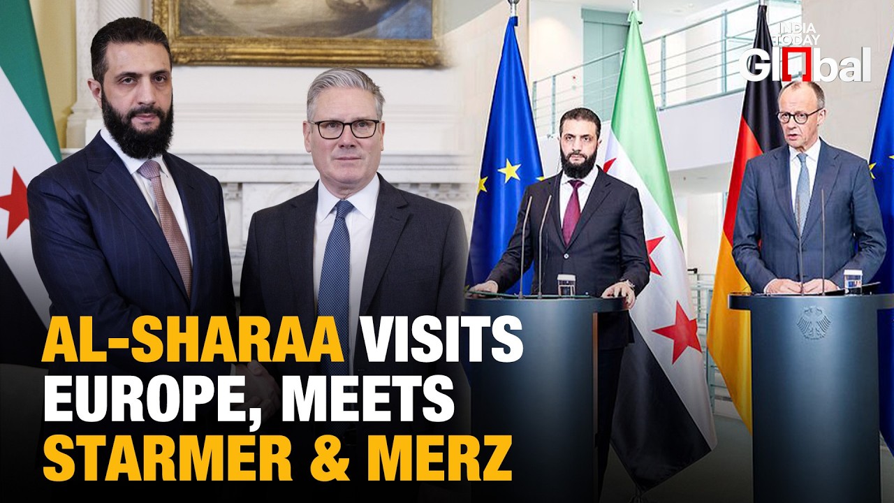 Syrian President Ahmad al-Sharaa Visits London After Germany As UK-Syria Diplomatic Ties Deepen