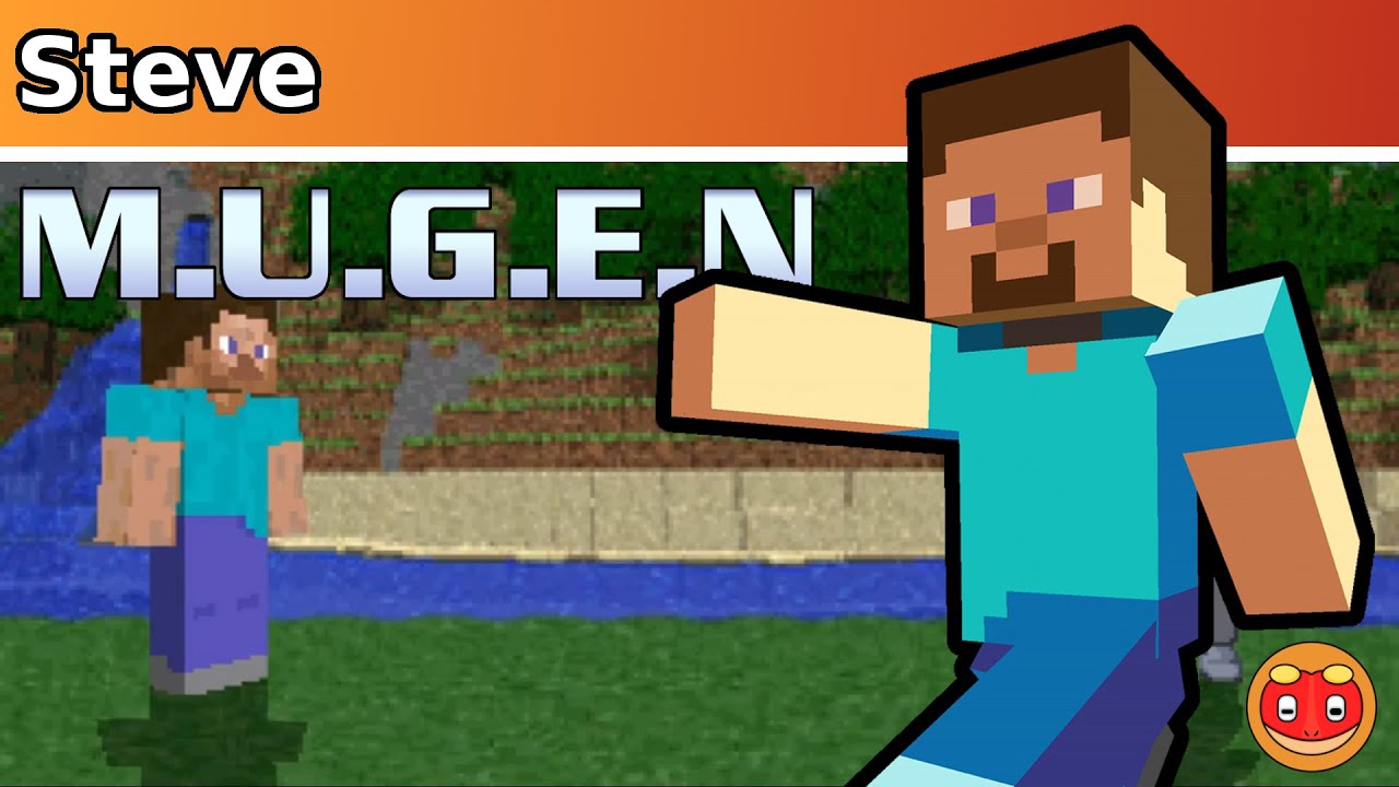 Mugen Minecraft Steve Preview