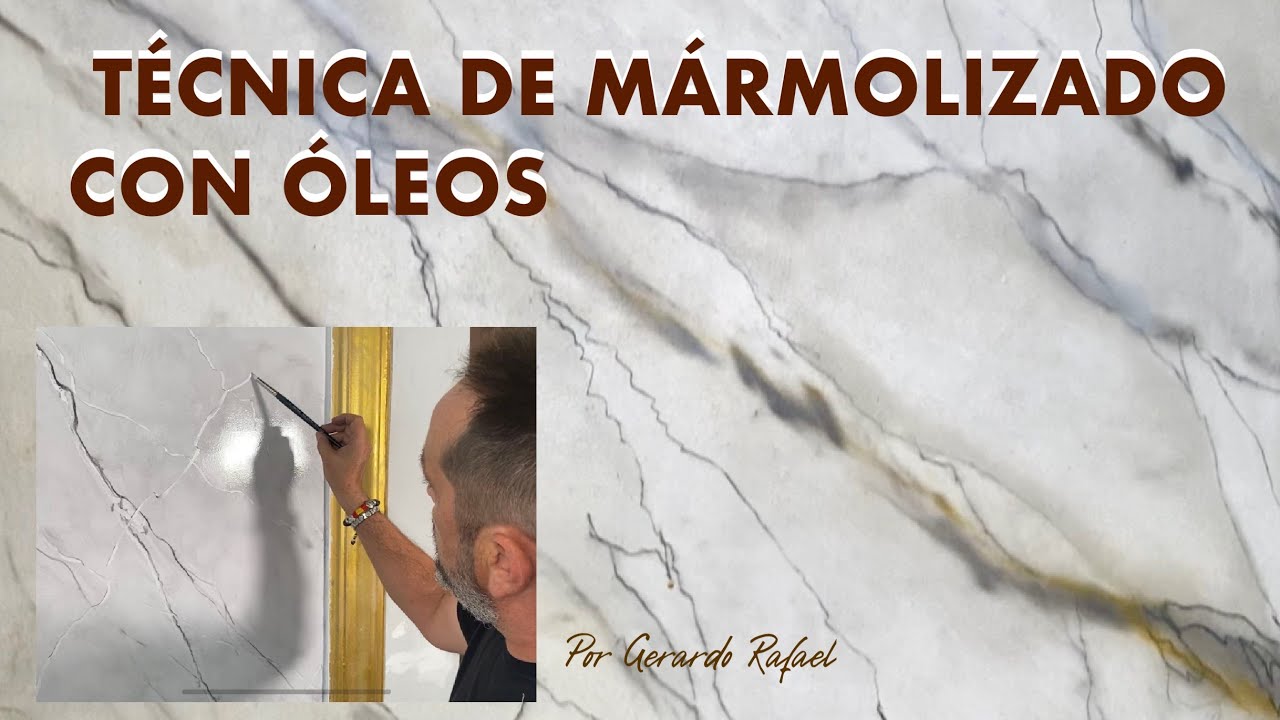 COMO SE HACE UN MÁRMOL CON ÓLEOS