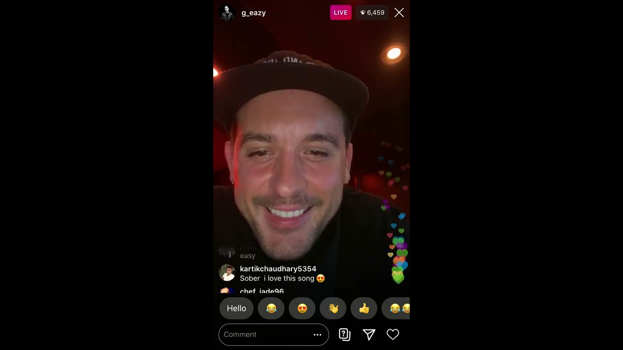 G Eazy plays song that might not be released ( These Things Happened 6 Year Anniversary INSTALIVE )