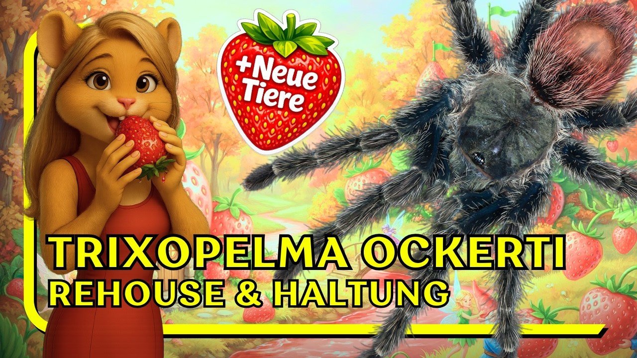 Trixopelma ockerti rehouse - Überaschungstiere