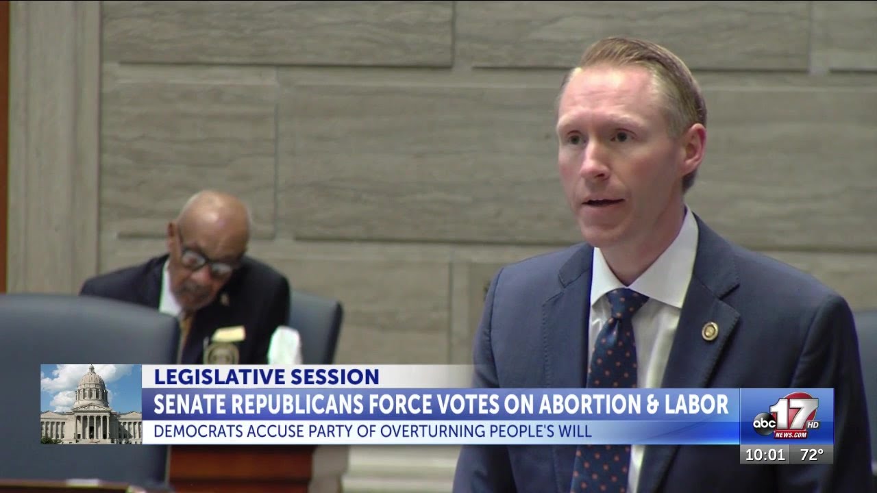 Missouri Senate uses rare move to approve abortion ballot measure, sick leave repeal