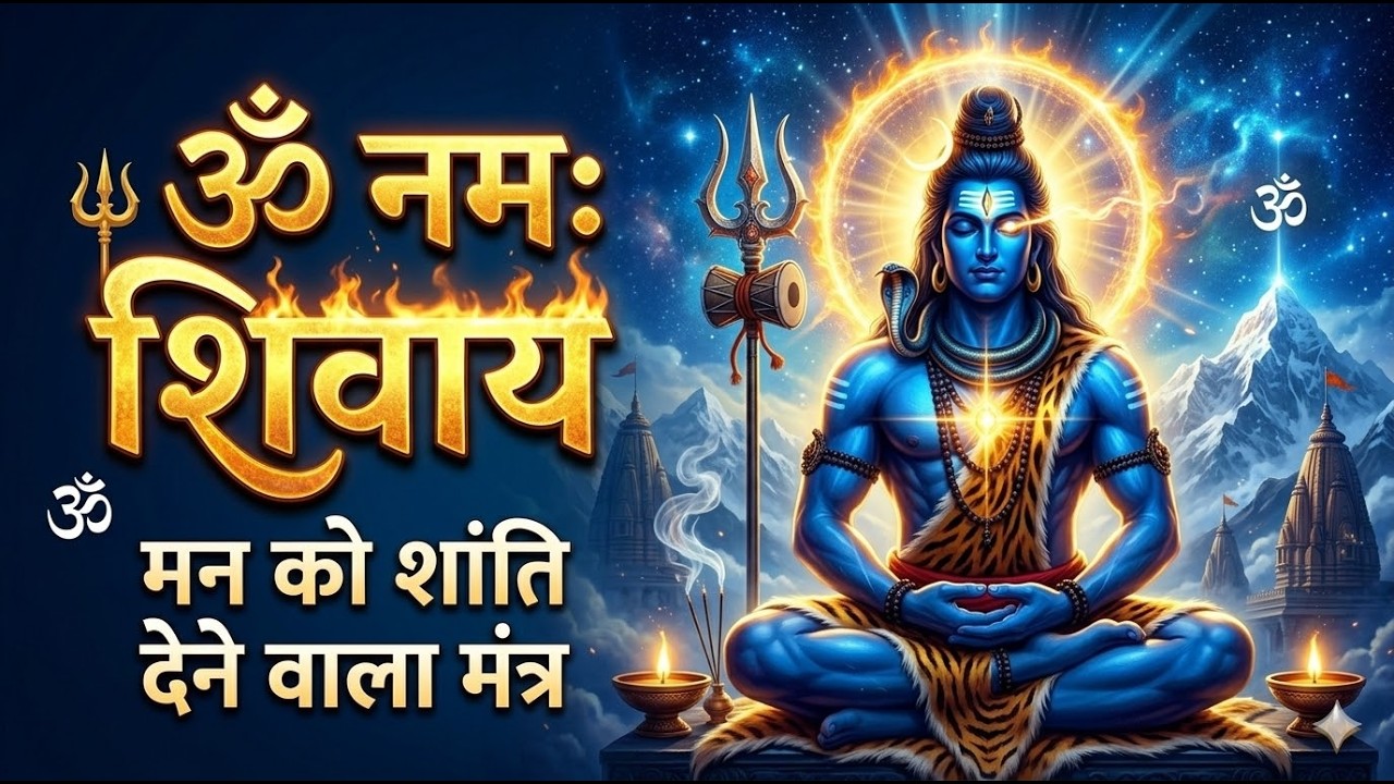 Om Namah Shivay Dhun | 1 Hour Peaceful Shiv Dhuni | ॐ नमः शिवाय ध्यान धुन