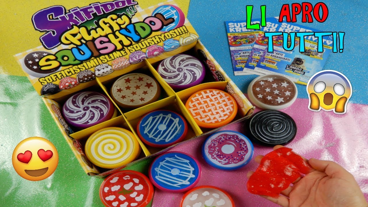 APRO I NUOVI SKIFIDOL FLUFFY SQUISHYDOL! (NUOVI PROFUMI E CONFEZIONI) STUPENDI! Iolanda Sweets