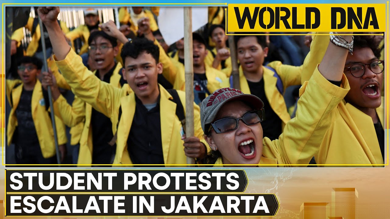 Indonesia Tensions: Jakarta Student Protests Escalate: Demand Govt. Action   | WION World DNA