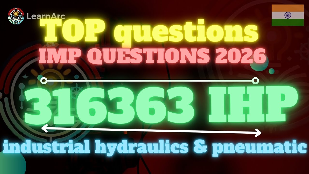 🚨 MOST EXPECTED Qs! IHP 316363 💨 | Industrial Hydraulics & Pneumatics