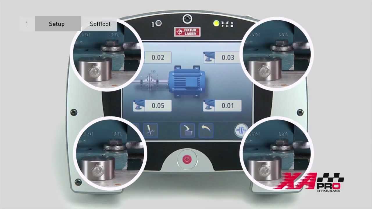 Shaft Alignment with Fixturlaser XA instruction film