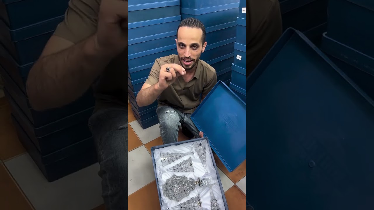 نيشك في حتة تانية ياعروسة.. اللي هيخلي شكل النيش مَلكي!كاسات – شرباتات – كريستال بوهيمي اصلي