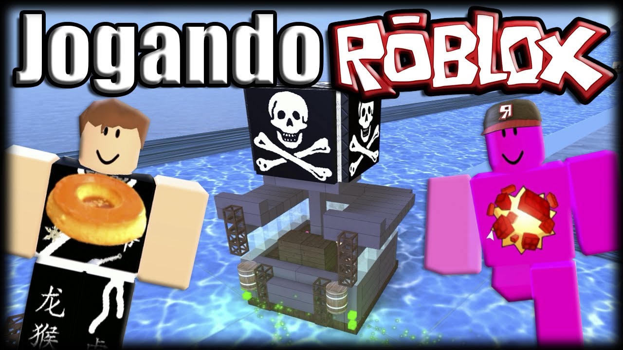Jogando Roblox - Nostalgia com Barcos Piratas e Robert!