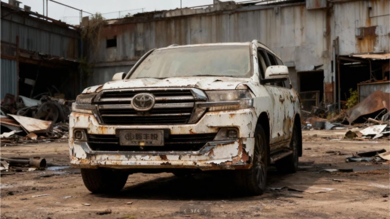 КУЧА МЕТАЛЛОЛОМА ОТ LAND CRUISER — МЫ ЕГО ПОЛНОСТЬЮ ВОССТАНОВИЛИ!