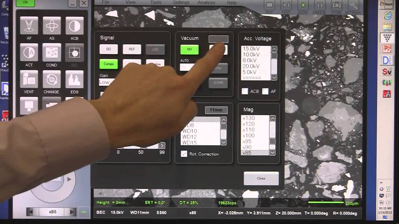 JEOL InTouchScope JSM-6010