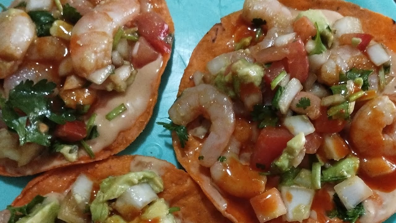 Tostadas de camarón desde Monclova hasta tu cocina 🐷🐽🇲🇽🤠✨🎥