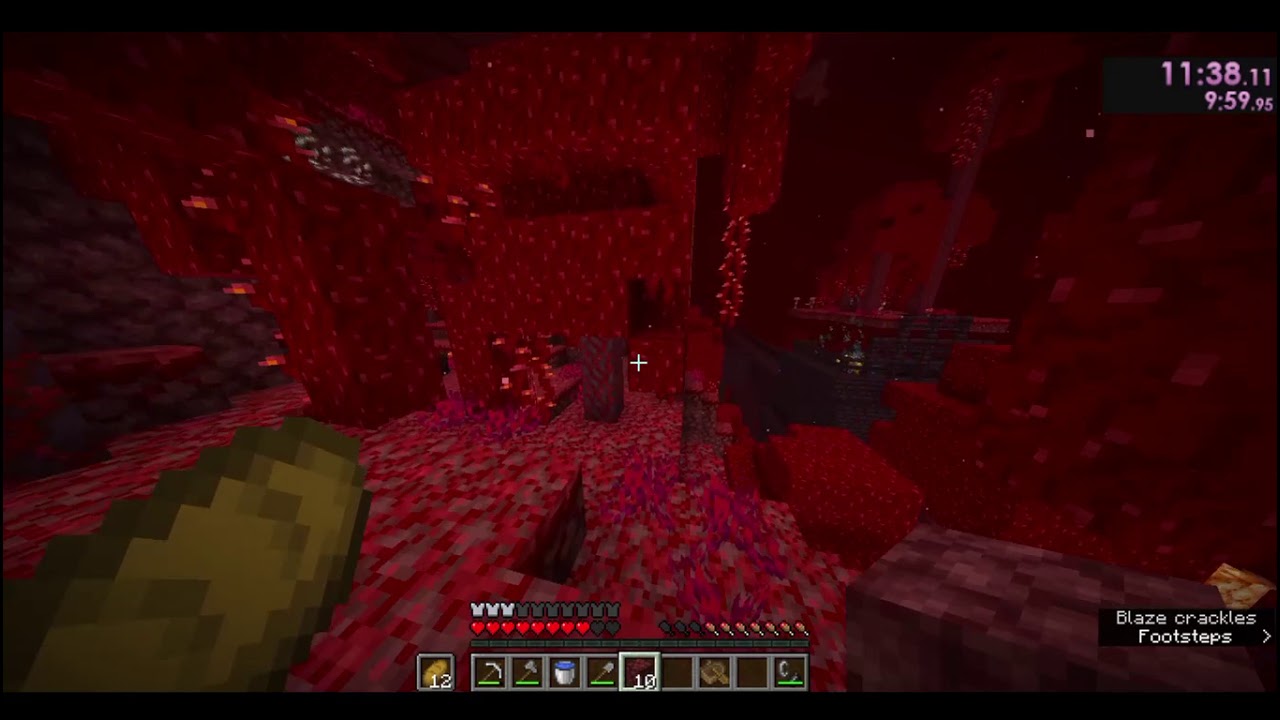 Minecraft 1.16 beaten in 28:33 RSG Any%