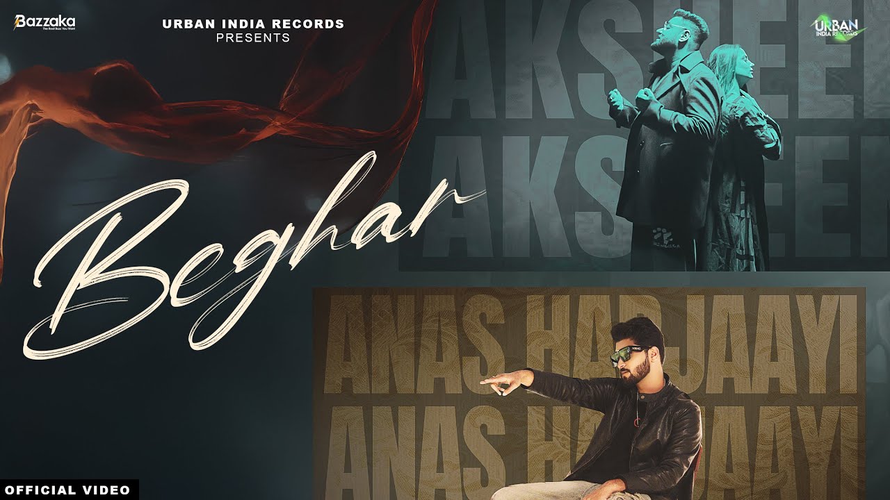 Beghar (Official Video), Aksheen | Anas Harjaayi | Sanya | Urban India Records | New Hindi Song 2025