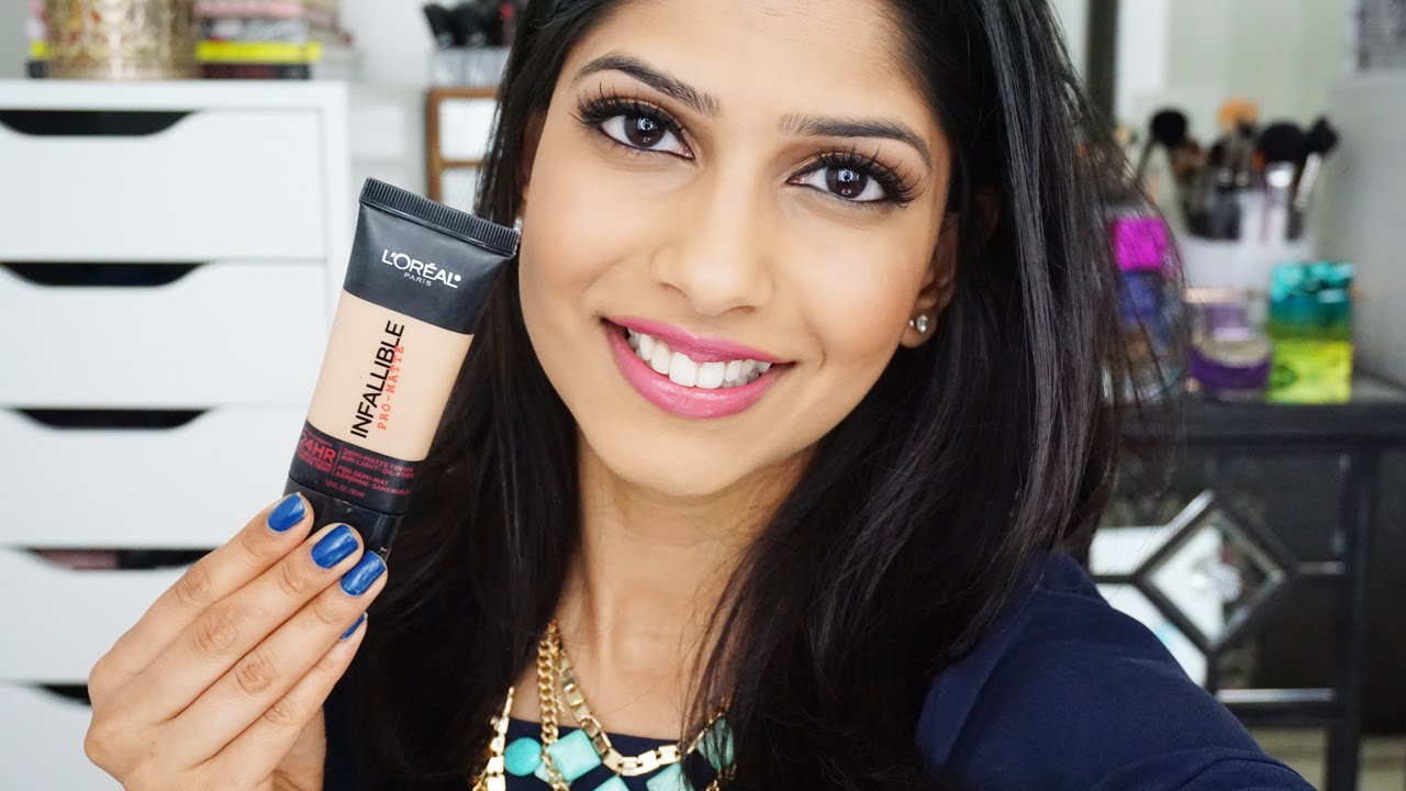 L'oreal Infallible Pro Matte Foundation Review! | Arshia's Makeup