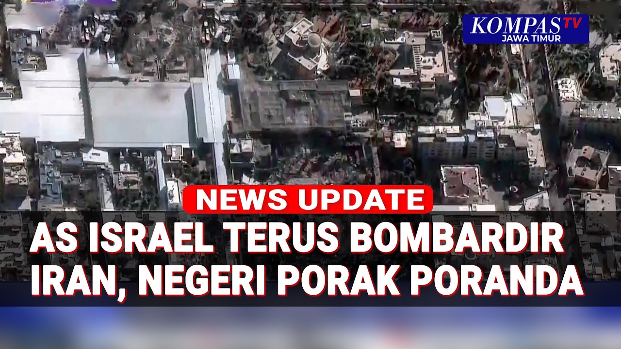 AS–Israel Terus Bombardir Iran, Ratusan Tewas & Negeri Porak Poranda