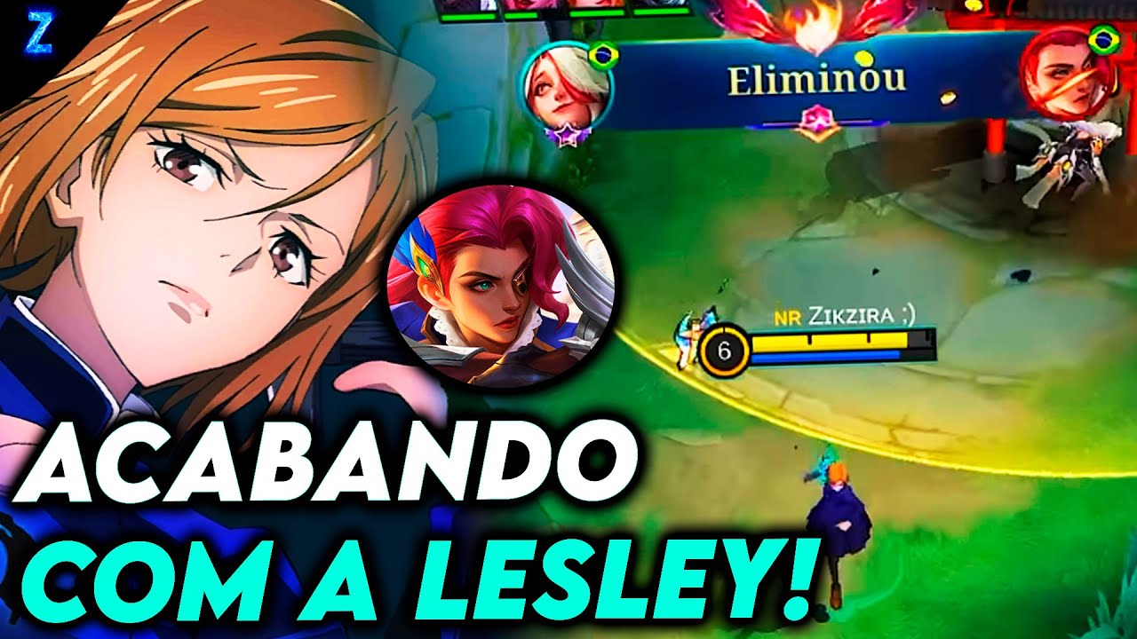 COMO ACABAR COM UMA LESLEY NA GOLD - MELISSA GAMEPLAY | Mobile Legends