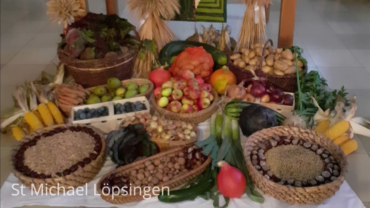 Erntedankalt&auml;re 2022 in unseren Gemeinden