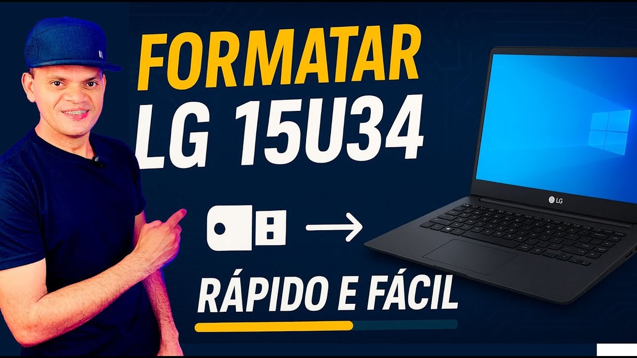 Como Formatar Notebook LG 15U34