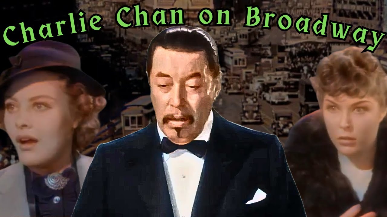 Charlie Chan on Broadway (1937)  | colorized