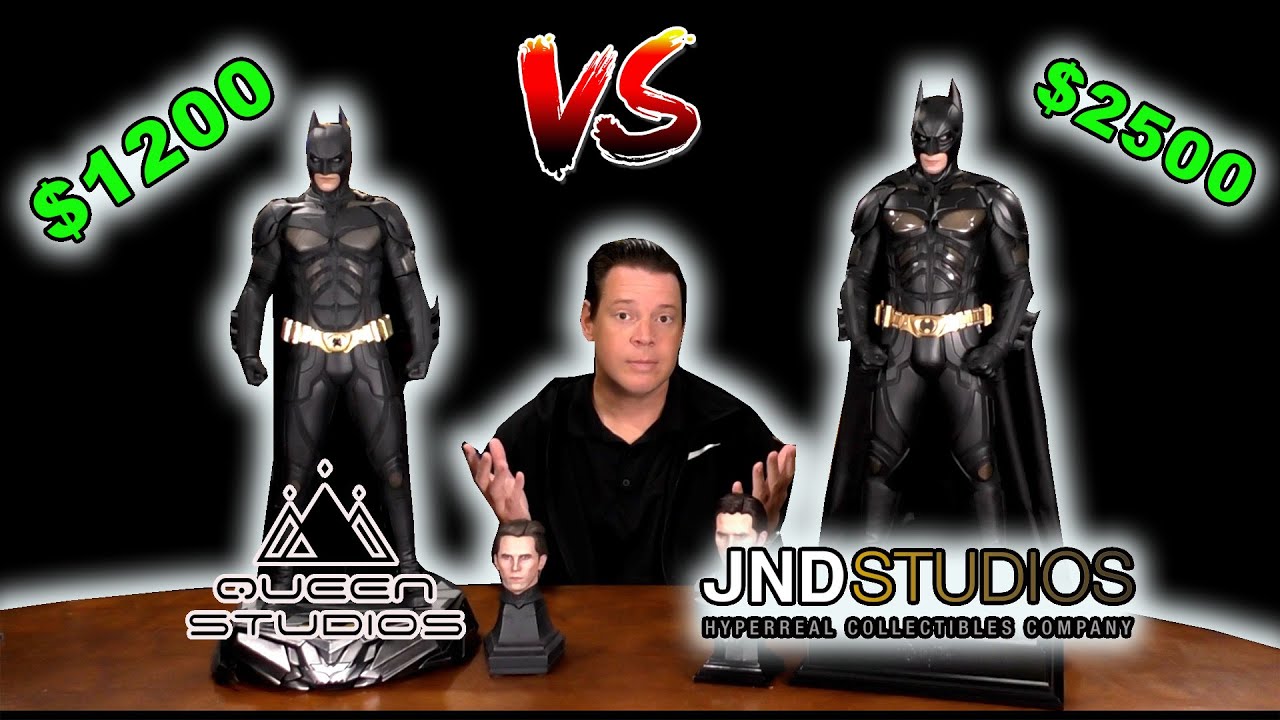 $1200 QUEEN Studios Bale Batman VS $2500 JND Studios: Xtrumble