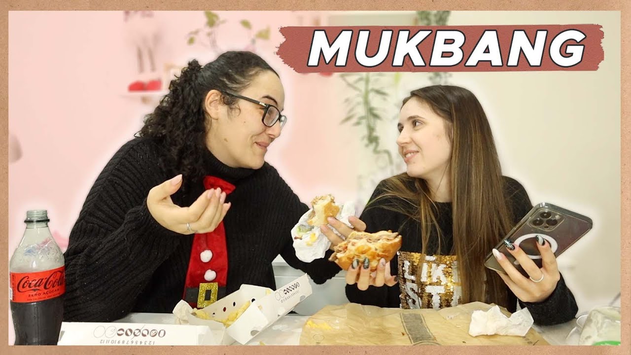 MUKBANG com a MELHOR AMIGA | #NatalDaGentil | Joana Gentil