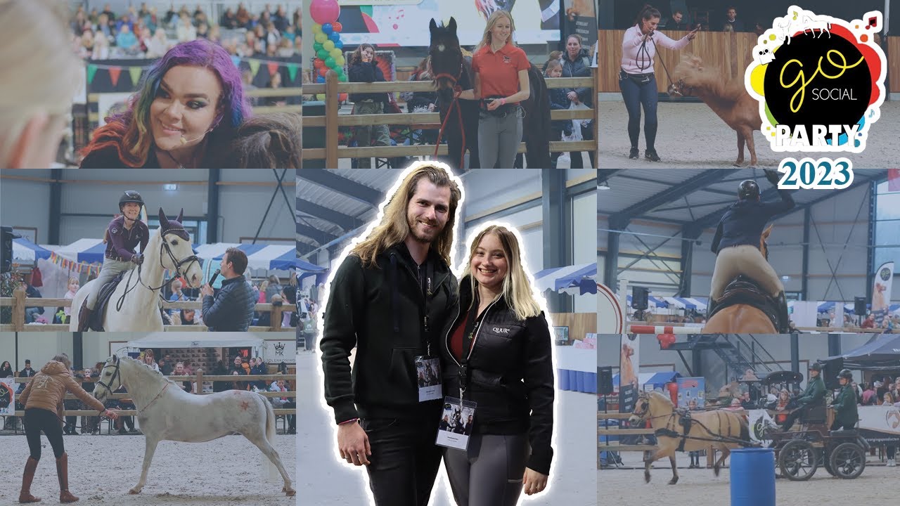 DE GOSOCIAL PARTY 2023! 🥳 |Vlog #57 | Dwally's Horses
