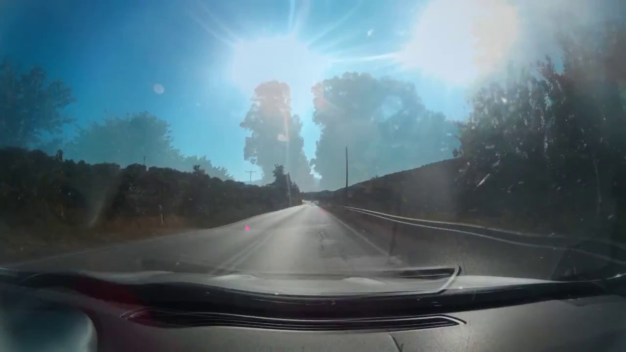 Driving from Amaliada to Kalamata Airport