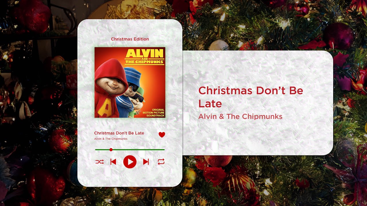 Alvin & The Chipmunks - Christmas Don't Be Late (Clean Instrumental) [AI]
