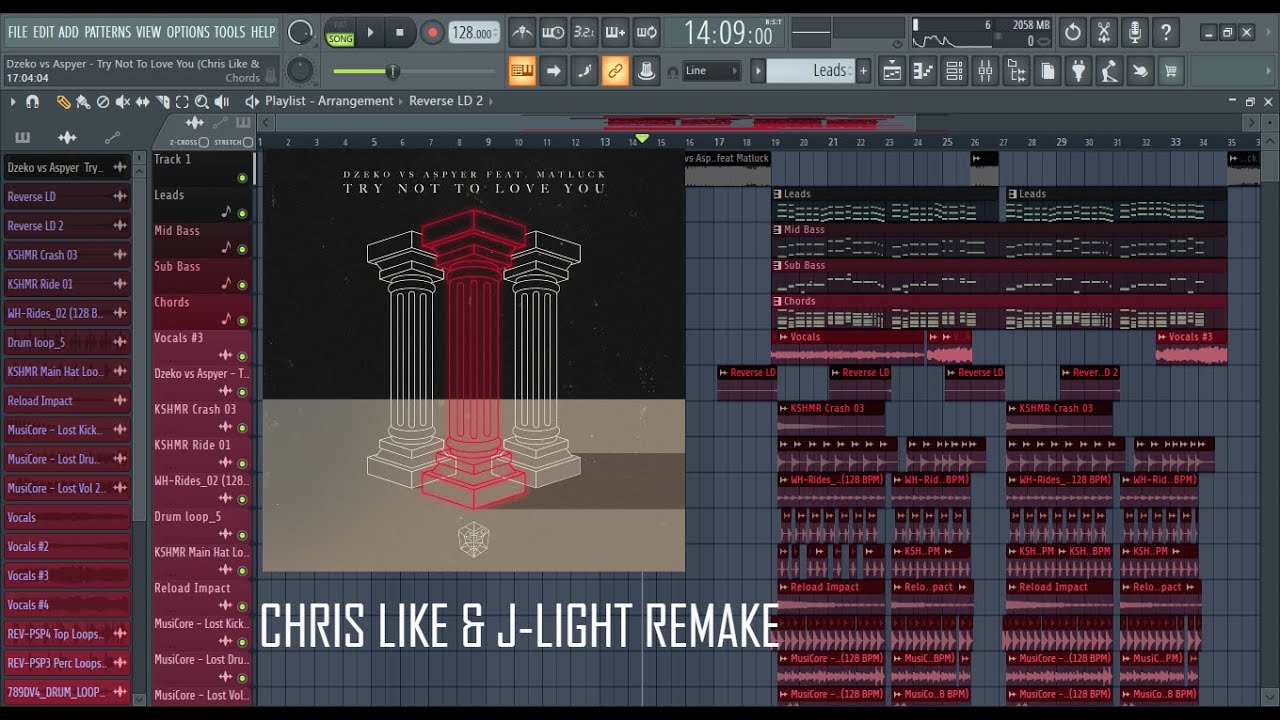 [FREE FLP] Dzeko vs Aspyer - Try Not To Love You (Chris Like & J-LIGHT Remake)