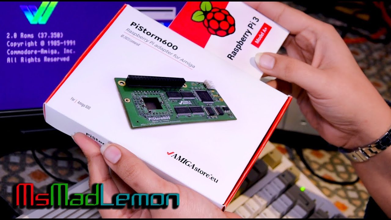 Amiga 600 PiStorm - A600 Portable Setup Series