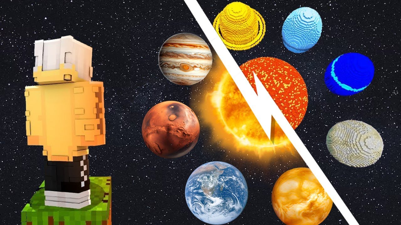 Ho Costruito L'INTERO SISTEMA SOLARE su Minecraft - Zexocraft Ep.57