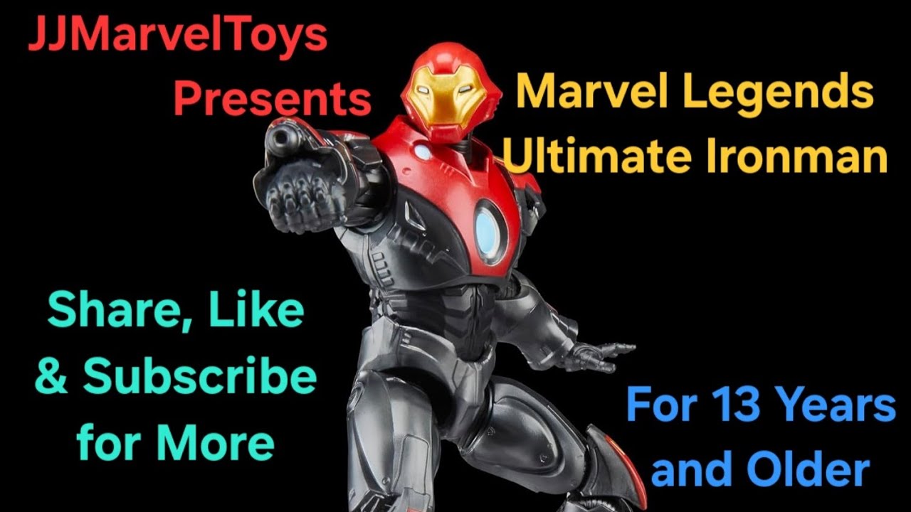 Unboxing Marvel Legends | Ultimate Ironman | Mini Comic Series | Hasbro | @JJMarvelToys