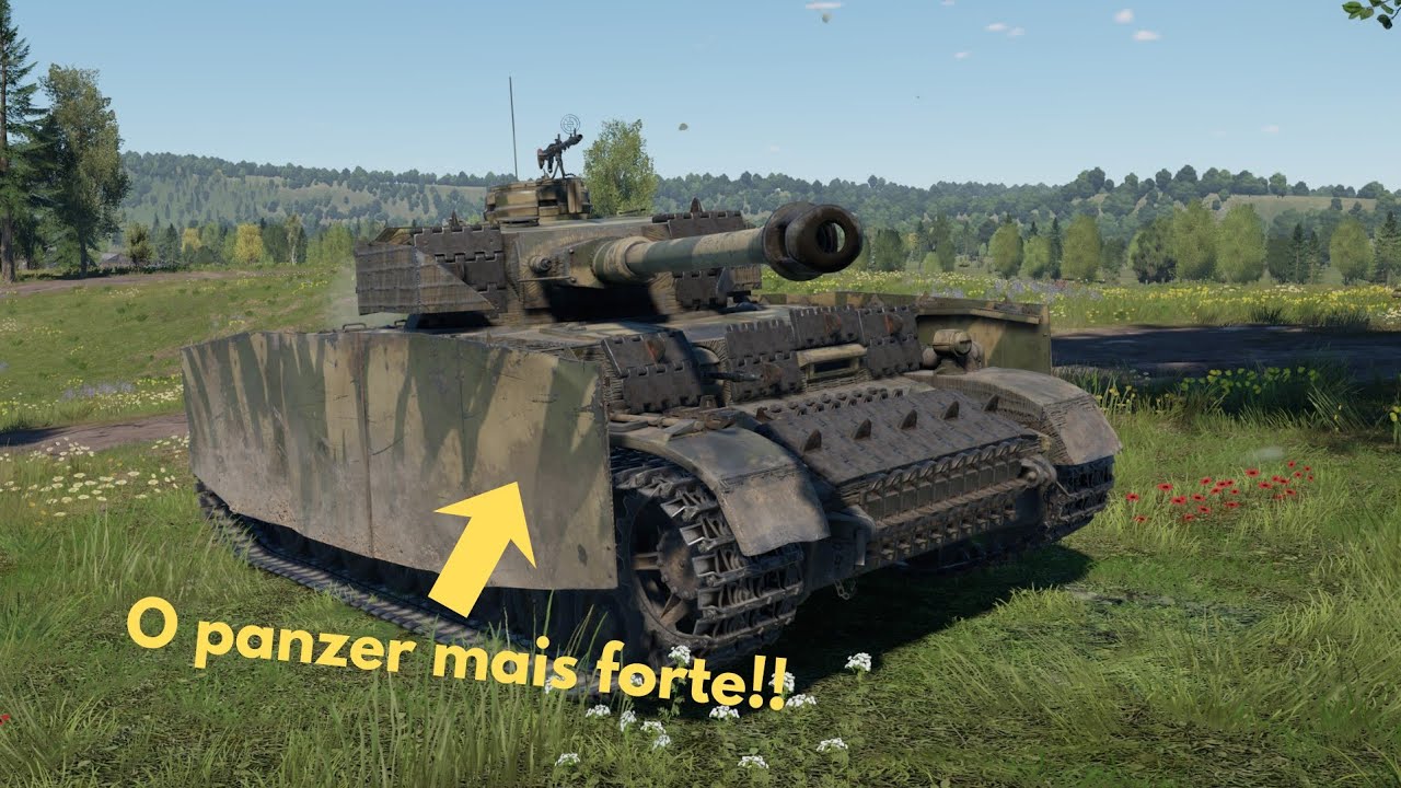 War Thunder: O canhão disso é muito forte